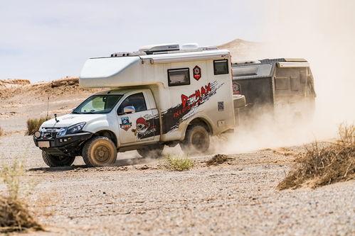 国产6米8越野房车视频